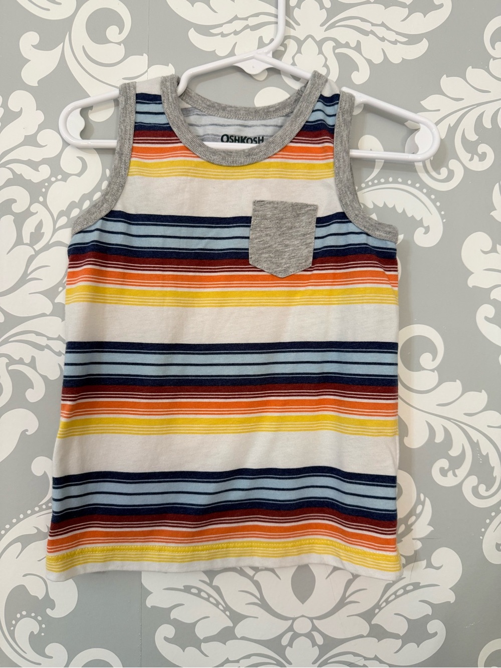 💫10/$25 • OshKosh Cotton Striped Tank Top